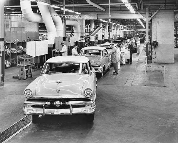 1950's Automobile Factory